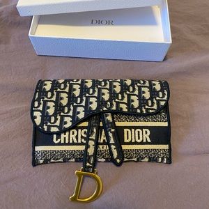 Dior Black and Cream Crossbody Bag